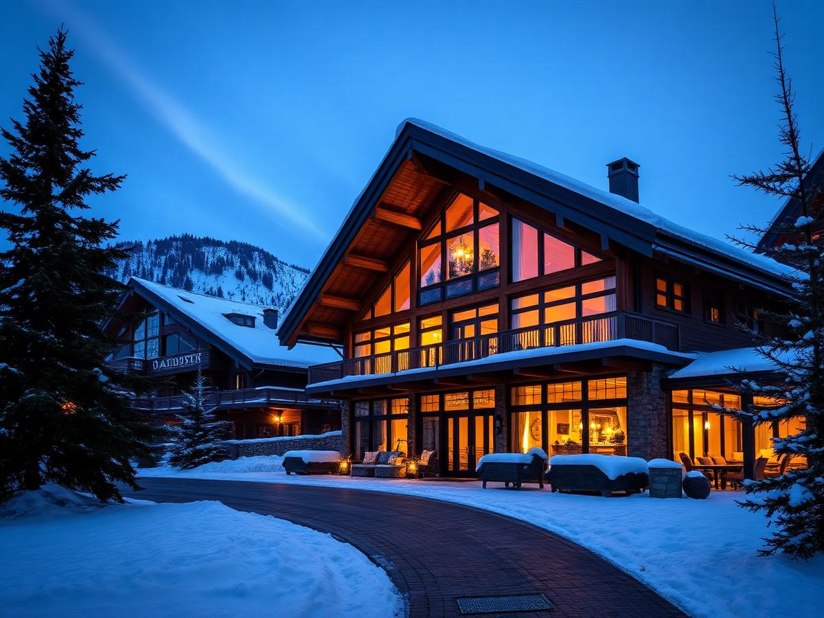Mountain Lodges interior and architecture